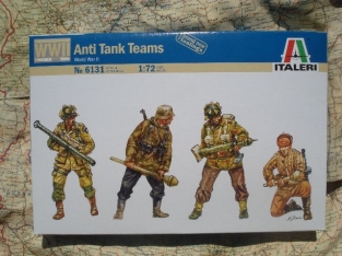 Italeri 6131 6122 ANTI TANK TEAMS WO2